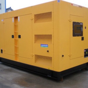 沃尔沃300千瓦低噪音式柴油发电机组