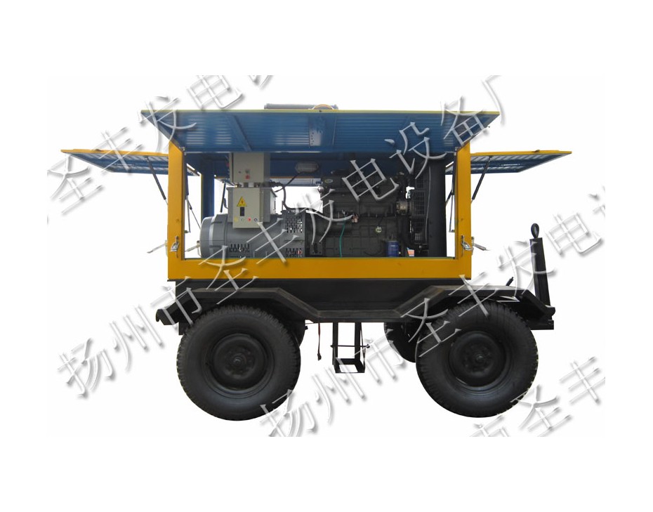 潍柴华丰30KW移动式柴油发电机组图片K4102D (4)