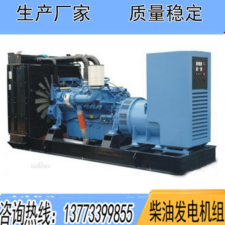 奔驰500KW柴油发电机组12V1600G10F