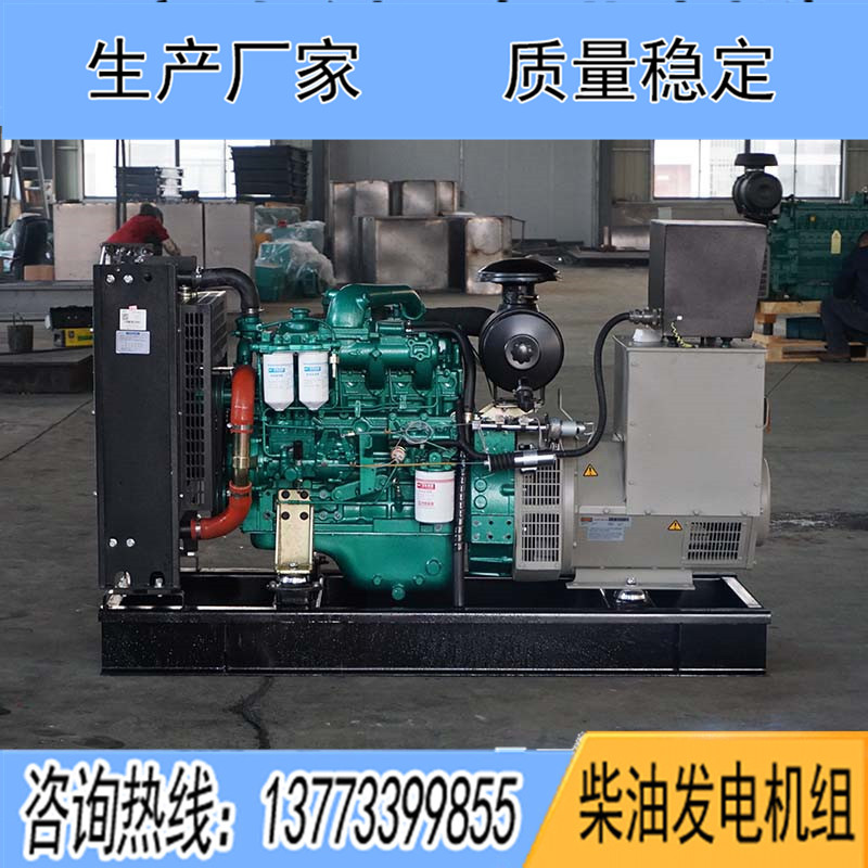 40KW广西玉柴YC4D75-D34柴油发电机组
